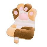 Katzen Sitzkissen mit Memory Schaum - Süßes Kissen mit Anti-Rutsch Boden für Bürostuhl,...