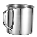 TOYANDONA Edelstahl Messbecher mit Griff Präzise Skalen für Backen Kochen Komfortabler...