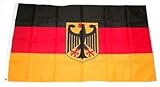 Fahne/Flagge Deutschland mit Adler NEU 150 x 250 cm