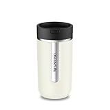 NESPRESSO Travel Mug Medium Vanilla Ice 400ml | Thermobecher Kalt & Warm für Kaffee, Tee, Matcha,...