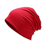 QinMMSPORTS Damen Einfarbig Einfacher Haufen Hut Herbst Mode Lässig Pullover Hut Paar Gehörschutz...