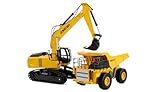 Amewi 2-in-1 Set Kipper & Kettenbagger 9-Kanal 1:24 RTR, ferngesteuert RC Kind ab 6 Jahre