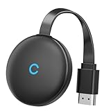 Wireless HDMI Adapter, Miracast Adapter Dongle, 2.4/5 GHz Wire-less HD-MI Adapter,MpioLife 4K Full...