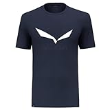 Salewa Solidlogo Dri-Release® T-Shirt Men, Navy Blazer, L