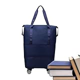 Umhängetasche mit Rollen – rollende Reisetasche unter dem Sitz, Reisegepäck-Organizer |...