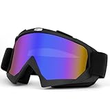HOTUT Motorradbrille, UV400 Motocross Brille, Mtb-Brille Dirt Bike ATV Crossbrille Anti-Scratch,...