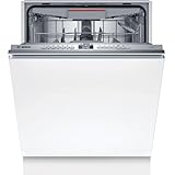 Bosch Serie 4, Vollintegrierter Geschirrspüler, 60 cm, XXL, SBV4HVX00E aus Edelstahl