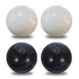 4 Stücke Qi Gong Kugeln, Jade Baoding Massagebälle Übung Klangkugeln Meditation Qigong Kugel...