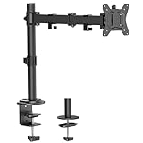 HUANUO Monitor Halterung für 13-32 Zoll Bildschirme, Monitor Halterung 1 Monitor Höhenverstellung...