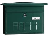 ARREGUI Deco E5703 Briefkasten aus Verzinktem Stahl, Größe M (DIN A4 Post), waagrechter...
