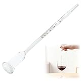 Vinometer 0-25% Alkoholgehalt Vinometer Für Wein Glas Vinometer für Wein Glas Ideal für...