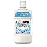 LISTERINE Advanced White Milder Geschmack (500 ml), Mundspülung zur Entfernung hartnäckiger...