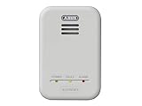 ABUS Gasmelder GWM100ME für Gasthermen - Erdgas (Methan) / Stadtgas - Alarmlautstärke 85 dB -...