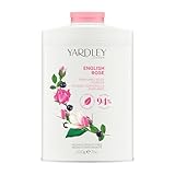 Yardley London Parfümierter Körperpuder English Rose, Talkumpuder für Frauen zur Geruchskontrolle...