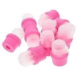ADOCARN 20St Maniküre-Entferner-Set Nagelkunst-Einweichkappe Mini-Nagelpuffer Polieren wickelt nail...