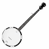 Classic Cantabile BB-5 5-String-Banjo - 5-saitiges Banjo mit Resonator - 11' Kessel und Resonator...