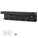 Flearitzo Schlüsselbrett - Schlüsselhalter - Schlüsselboard – Mit Ablage und 6 Haken modernes...