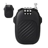 Einziehbares Schloss – tragbares, einziehbares Kinderwagenschloss, schwarzer...