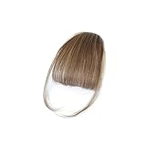 Echthaar-Pony mit Clip, Bangs Clip in, 100% Remy Echthaar Fringe Bangs, Haarverlängerung Clip in...