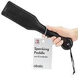 Obaie Soft Paddle aus Kunstleder - BDSM Spielzeug für Frauen - Spanking Paddle Sex - BDSM & Sex...