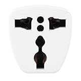 Dioche Universeller Netzstecker-Reiseadapter-Konverter, Kompakt, Leicht, Wandelt US-UK-AU-in-EU-Stil...