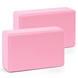 flintronic Yoga Block, Erwachsene Yogablock im 2er Set, Hochdichter Eva-Schaum, umweltfreundlich und...