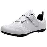 omcam Damen Herren Fahrradschuhe Atmungsaktiv Outdoor Indoor Spinning MTB Rennrad Reitschuhe...