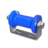 SUPROD Polyurethan Kielrolle mit Halter Sliprolle Bootstrailer Sliphilfe Spulenform verzinkt 125 mm,...