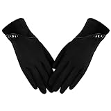 Alepo Handschuhe Damen Winter Warm, Touchscreen Handschuhe Damen Empfindliche SMS-Finger, Damen...