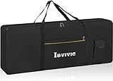 IBVIVIC Keyboardtasche 61 Tasten, Reiß- und wasserfest Keyboard Tasche 10 mm Dicke...