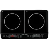 ProfiCook® Induktionskochplatte 2 Platten | heiß in Sekundenschnelle | 10 Stufen | Timer | bis...