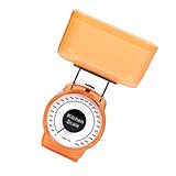 NUOBESTY Küchenwaage aus robustem Kunststoff, tragbare Präzisions-Lebensmittelwaage,...