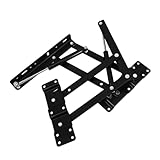 LIFKOME Faltbare Klappkonsole mit Gasliftmechanismus Höhenverstellbarer Tischhalter Platzsparend...