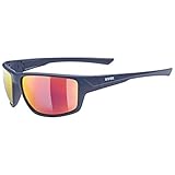 uvex sportstyle 230 - Sportbrille für Damen und Herren - verspiegelt - Filterkategorie 3 - blue...