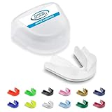GAME GUARD – Hockey-Mundschutz für Kinder im Alter von 8, 9, 10, 11, 12, 13 Jahren. Zahnschutz...