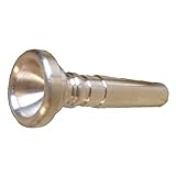 kesoto Jagdhornmundstück für Jagdhorn/Posthorn/Fürst-Pless-Horn (versilbert) Mundstück