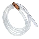 TAODAN 1 Set Vibrationssieb Siphonpumpe 1/2 Zoll Kupferventil Siphonschlauch Aquarium Wasserwechsler...