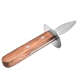HOLIDYOYO Austernmesser aus Edelstahl mit Rutschfestem Griff Handlicher Muschelöffner für Austern...