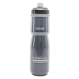 Camelbak Podium Chill Sportwasserflasche, Quetschflasche, zum Laufen, Radfahren, Wandern Schwarz,...