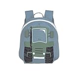 LÄSSIG Kleiner Kinderrucksack für Kita Kindertasche Krippenrucksack mit Brustgurt, 20 x 9.5 x 24...