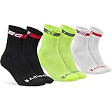 GripGrab Unisex Classic Regular Cut 1er und 3er Set Sommer Fahrradsocken Rennrad Mountainbike Indoor...