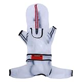 TOYANDONA Transparenter Hunderegenmantel mit Kapuze Großer Hund Poncho Regenjacke für Haustiere...