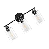 Gatuida Vintage Wandleuchte Eisen für Badezimmer und Schlafzimmer Flammige Spiegel Lampe ohne...