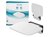 Aqua Bagno | Duschklappsitz zur Wandmontage, bis 160 kg belastbar, Duschsitz für Senioren,...