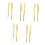 HIAKDOFT 10 Stück Teiliges Ohr aromatherapie Natürliche Bienenwachssticks Entspannend mit Duft zur...