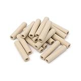 STUWU 100x Tonröhrchen für Steinschleuder – 6 cm Ton-Munition mit 5 mm Loch –...