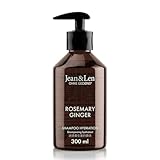Jean & Len Feuchtigkeit Shampoo Rosemary & Ginger, für trockenes und sprödes Haar, mit...