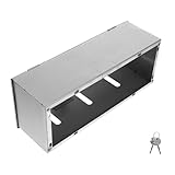 FUTUREORYY Edelstahl Schutzbox für Steckdosen und Schalter Wasserdichte Outdoor Steckdosensicherung...