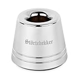 Störtebekker® Premium Rasierständer 'Hamburg' aus Edelstahl in Silber - geeignet für...