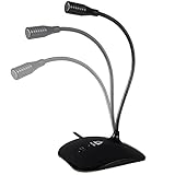 KLIM Talk USB - Standmikrofon PC und Mac - Kompatibel mit jedem Computer - Professionelles USB...